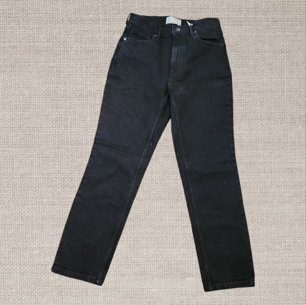 New Everlane W27 Black Crop Womens jeans organic Eco Friendly womens